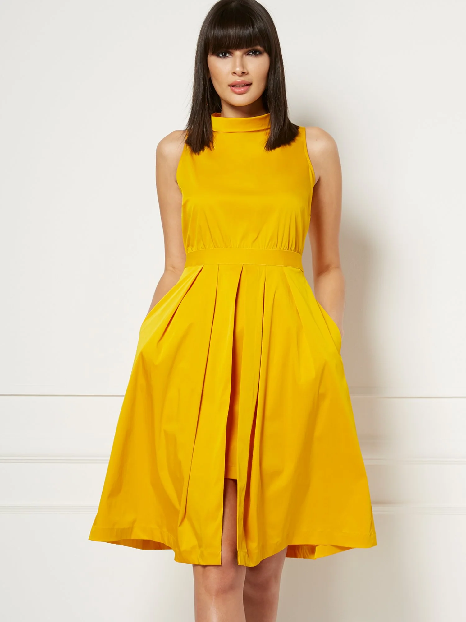 Freya Taffeta Dress - Eva Mendes Fiesta Collection - Image 6
