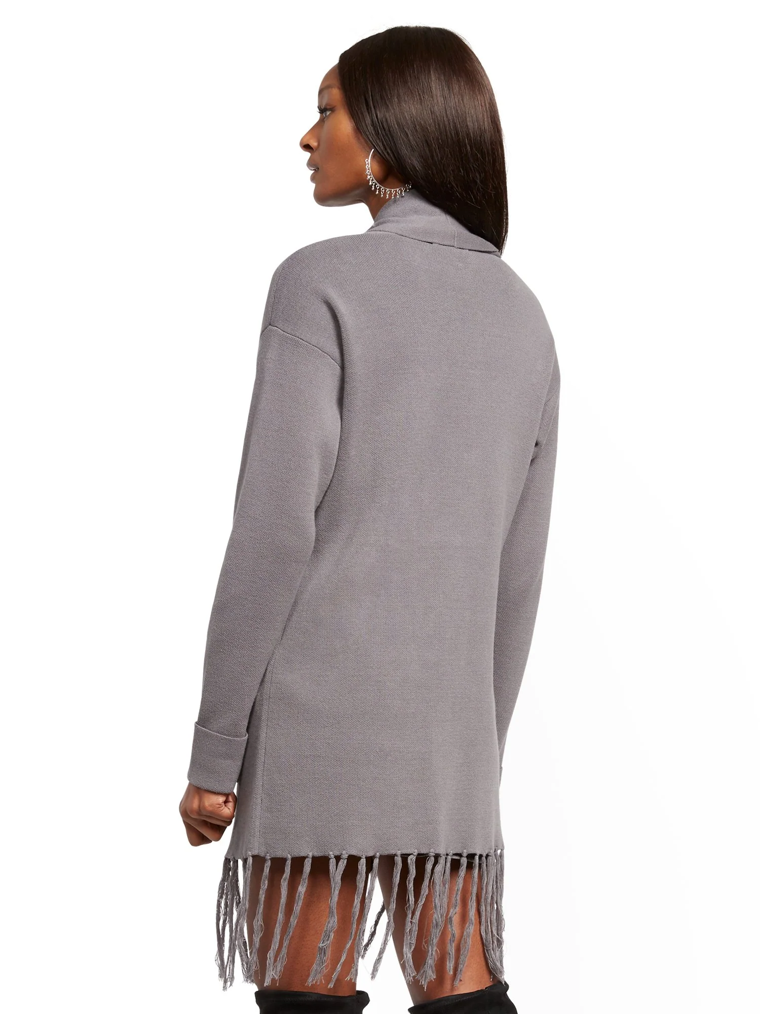 Fringe Duster Cardigan - Image 3