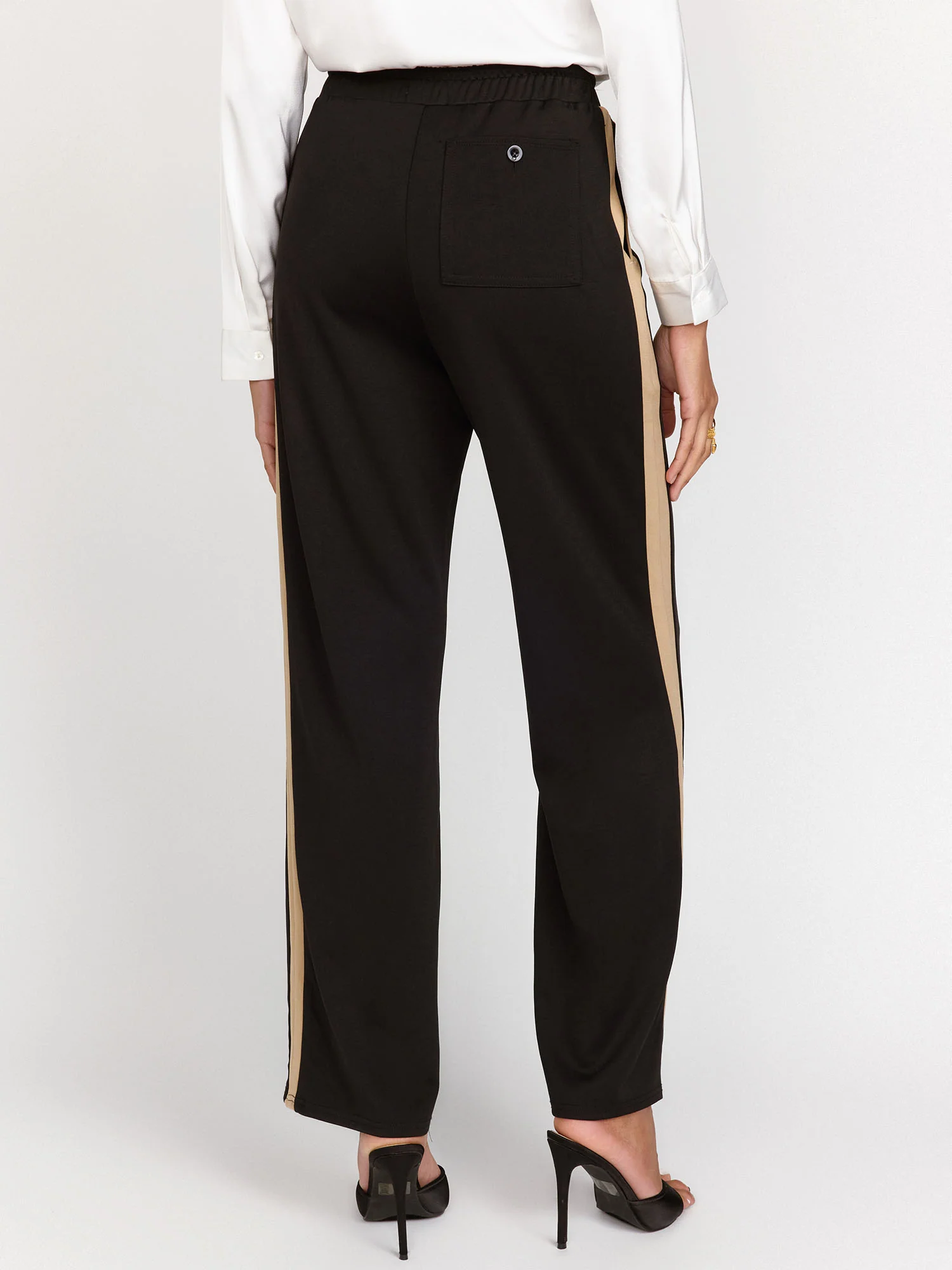 Front Seam Side Track Stripe Pant - Lena - Image 5