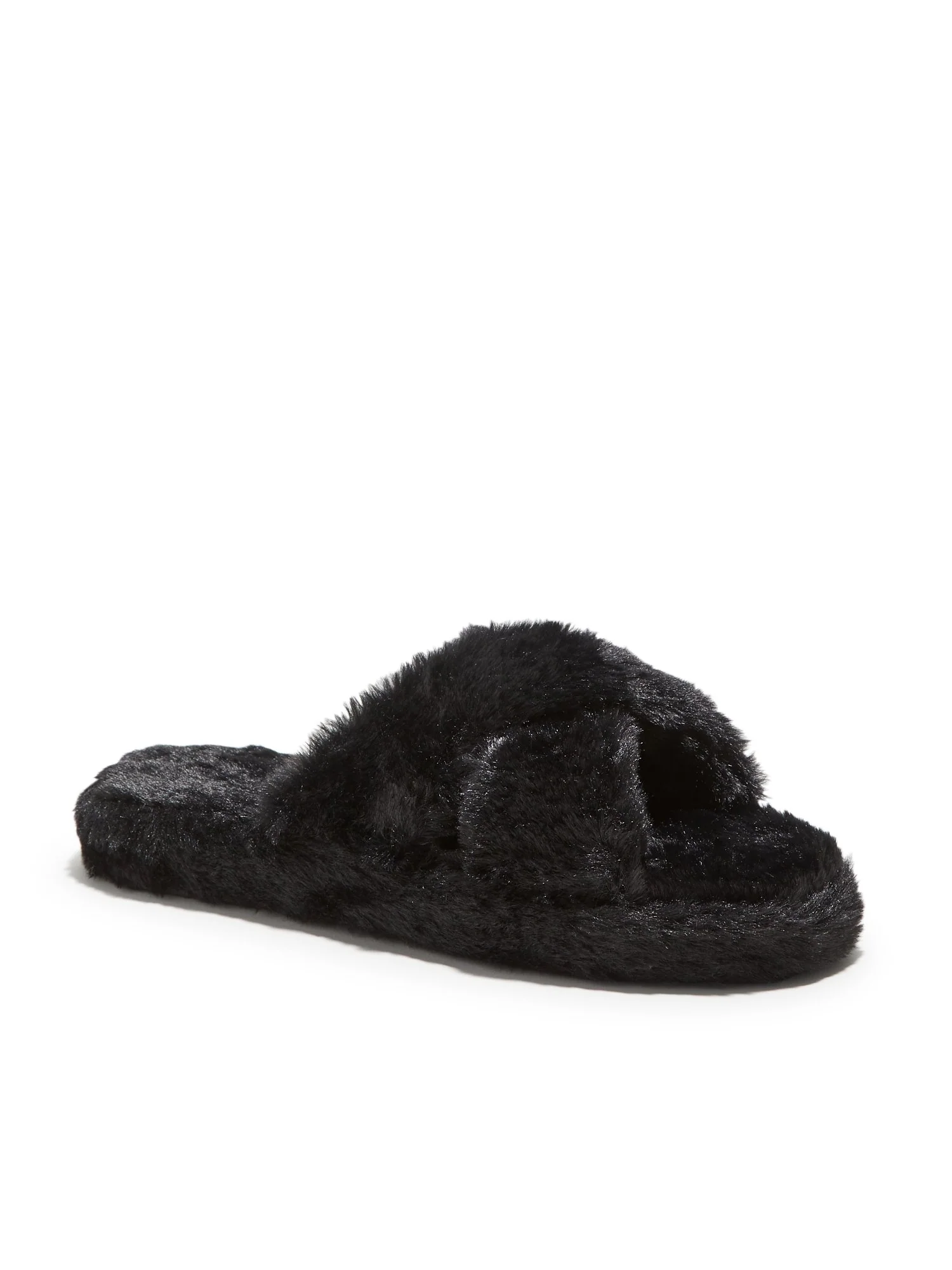Furry Crossover Slippers - Image 2