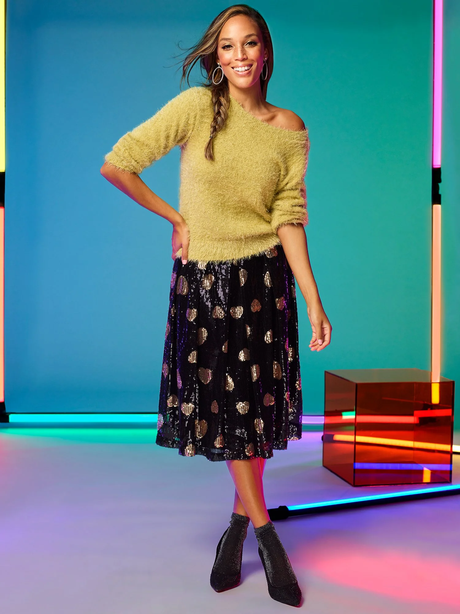 Fuzzy Crewneck Sweater - Image 15