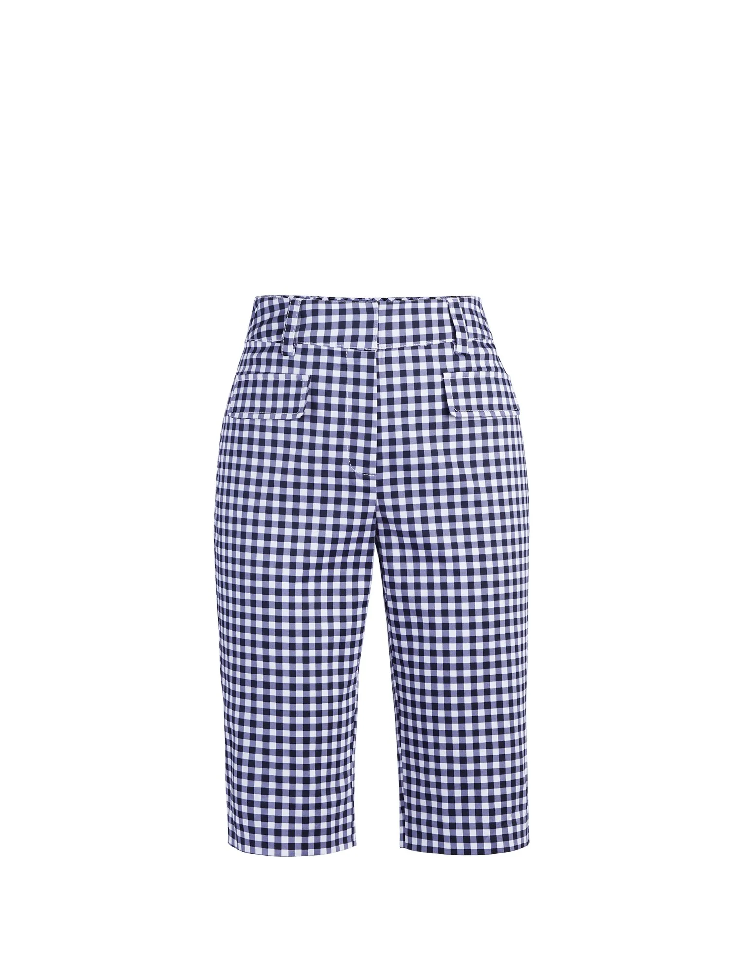 Gingham Bermuda Short - Modern - 7th Avenue - Image 4