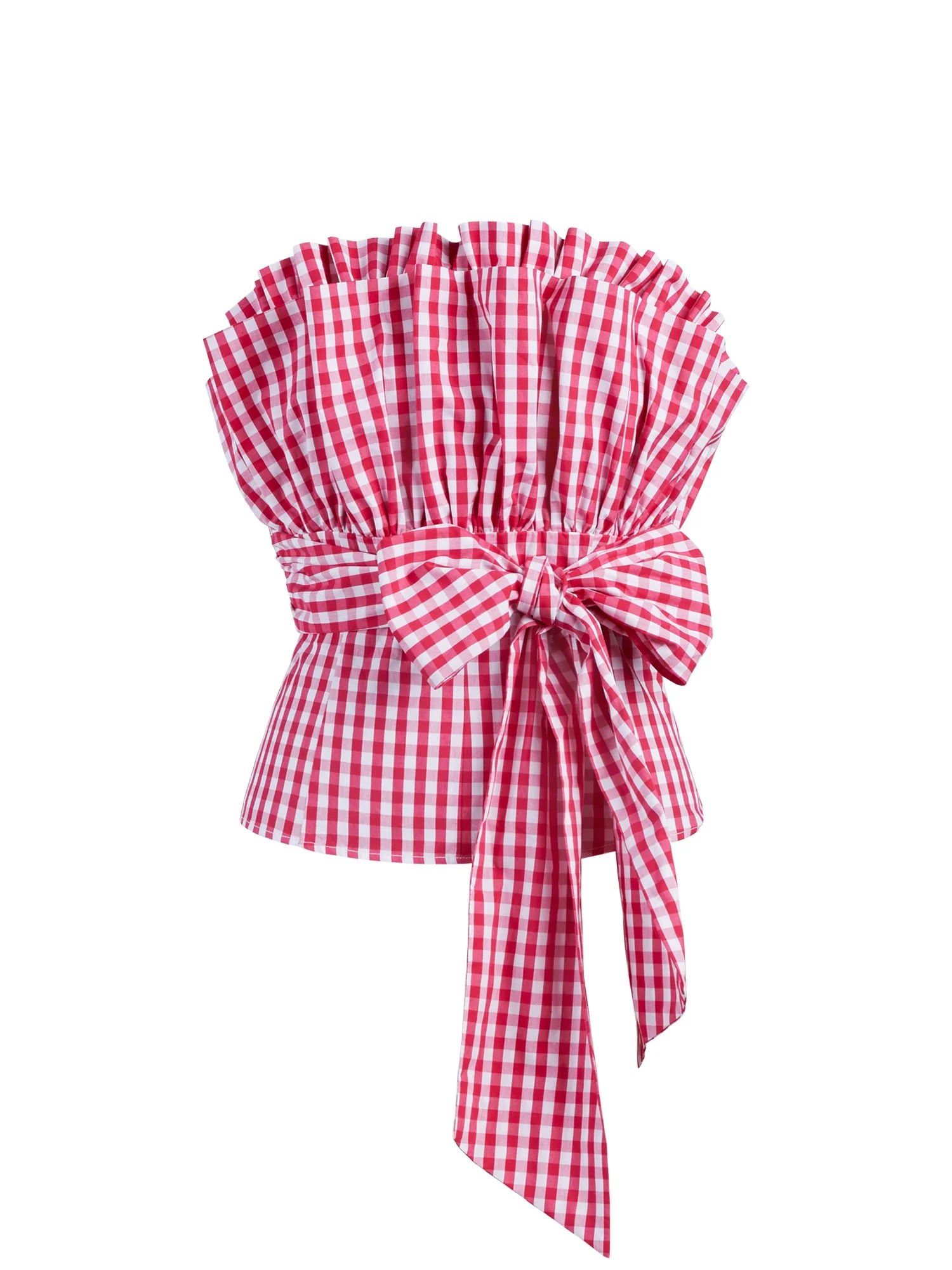 Gingham Cupcake Top