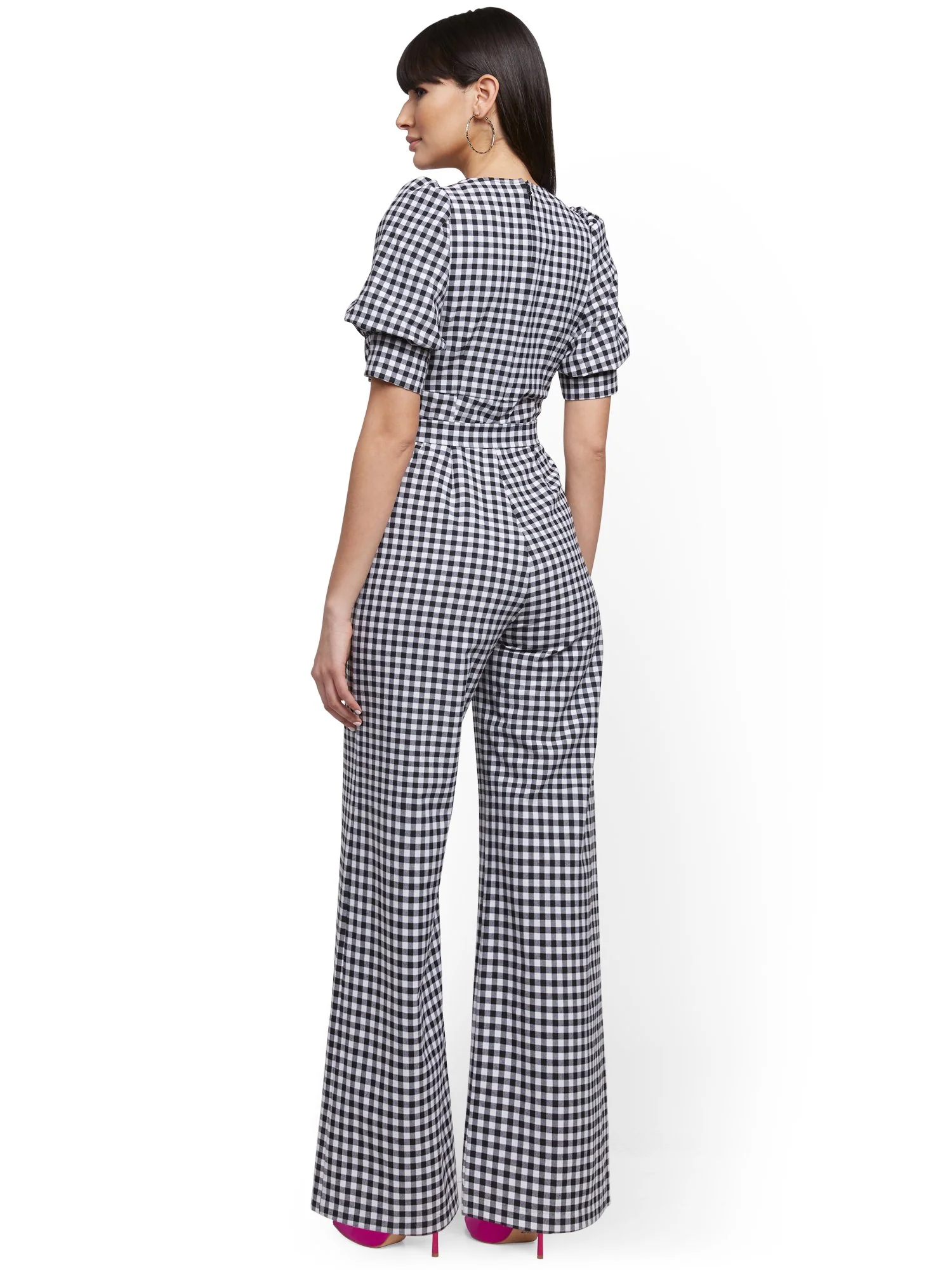 Gingham Jumpsuit - Image 3