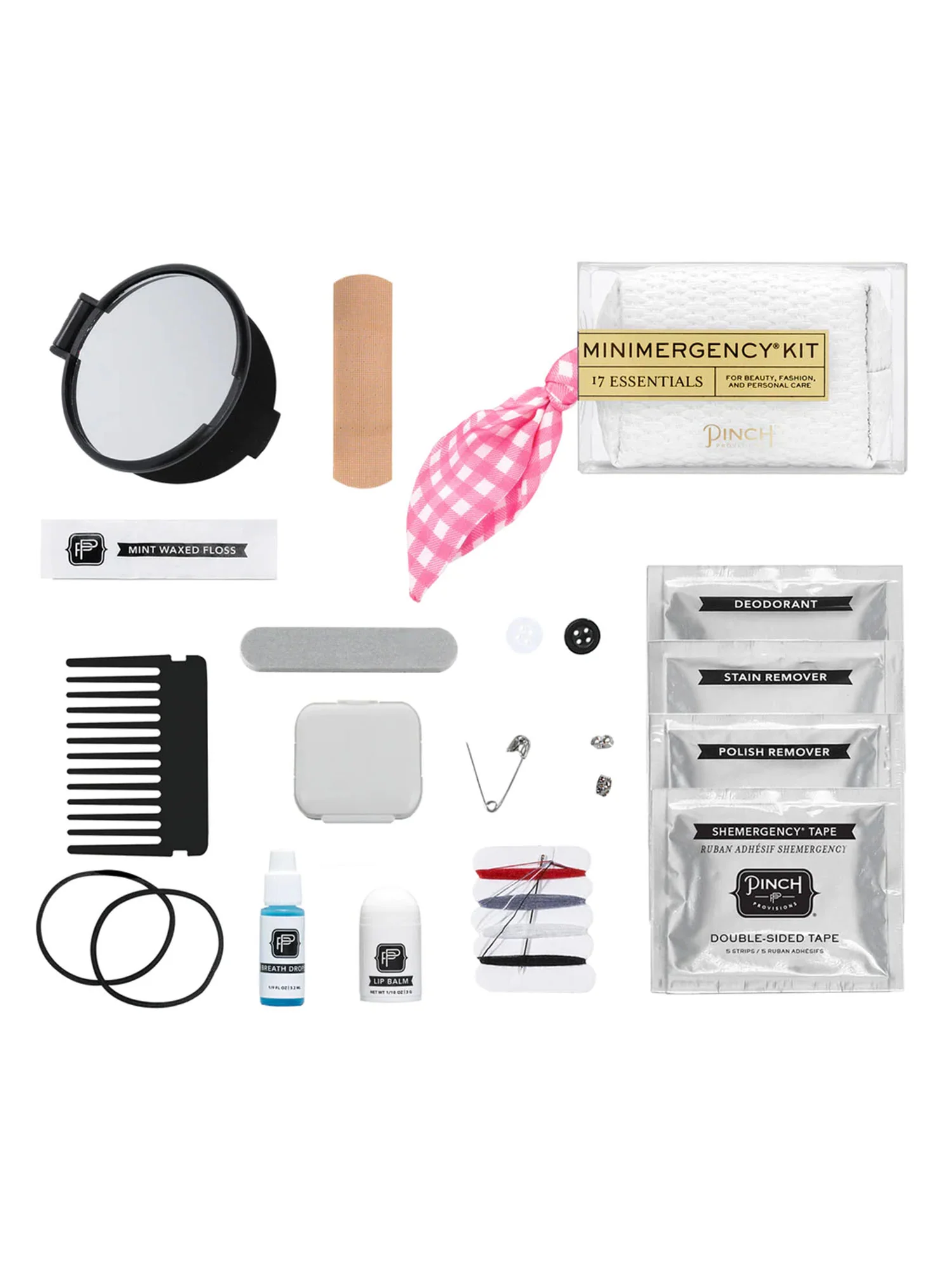 Gingham Scarf Minimergency Kit - Image 5