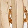 Gold-Tone Chain Hoop Earrings - Image 2