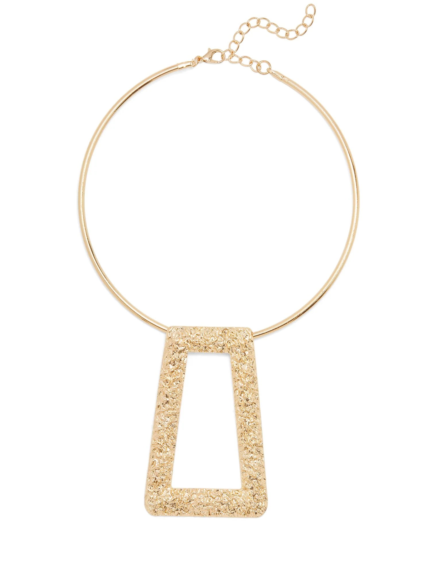 Gold-Tone Pendant Statement Necklace