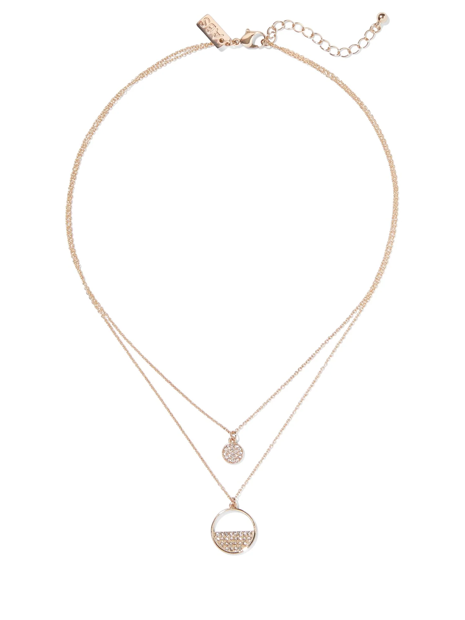 Golden Two-Chain Layer Necklace
