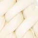 Goldtone Basket-Weave Hoop Drop Earring - Image 2