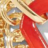Goldtone Layered Statement Necklace - Image 3