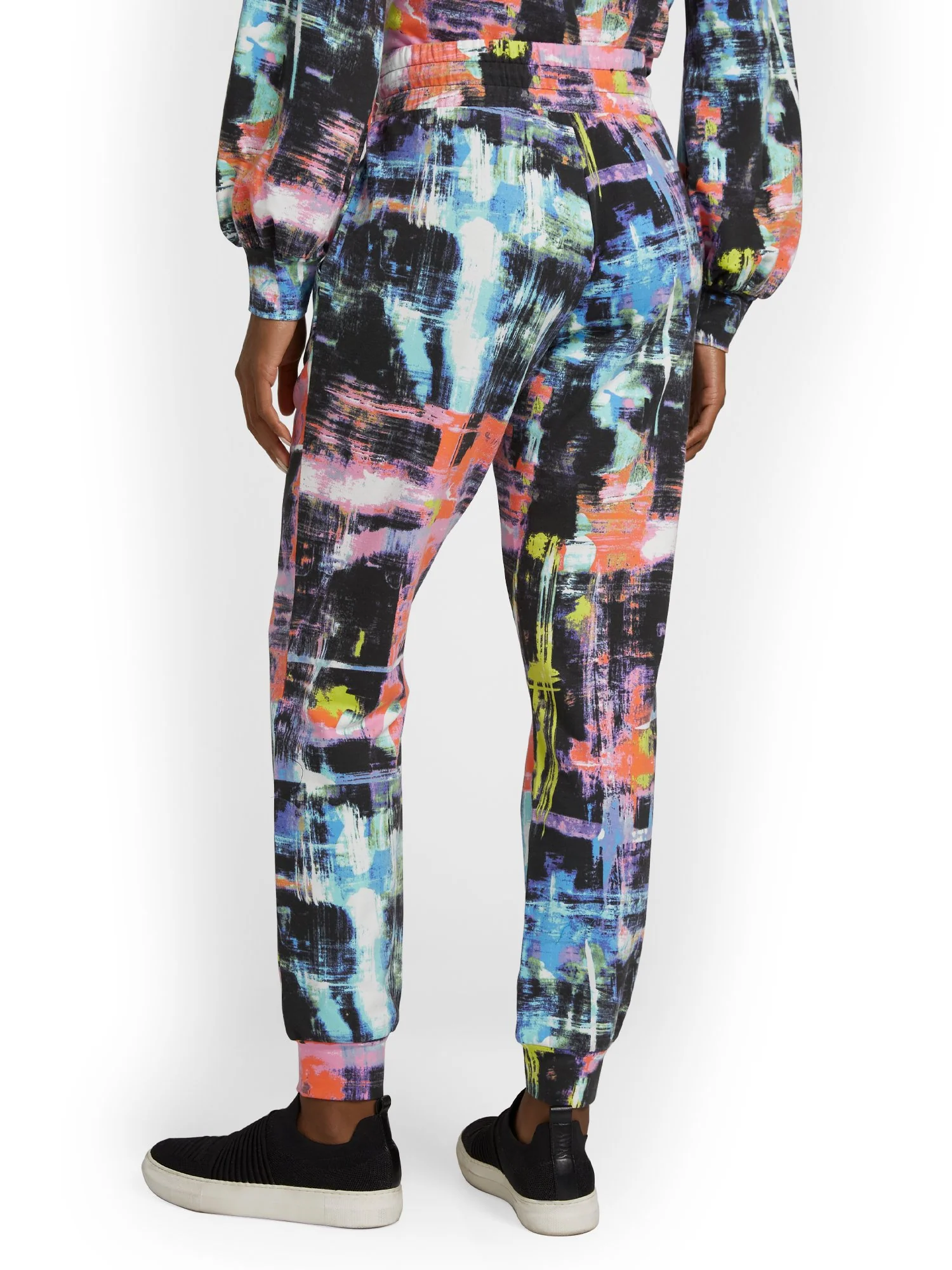 Graffiti-Print French Terry Jogger Pant - Image 3