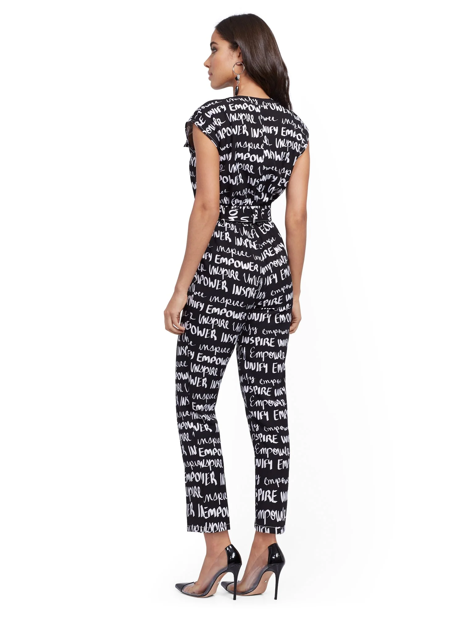 Graffiti-Print Utility Jumpsuit - Image 3
