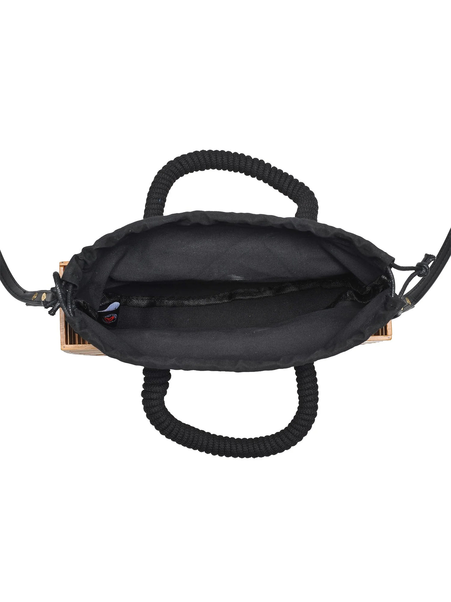 Urban Expressions Half-Moon Wood-Frame Clutch - Brands We Love - Image 3