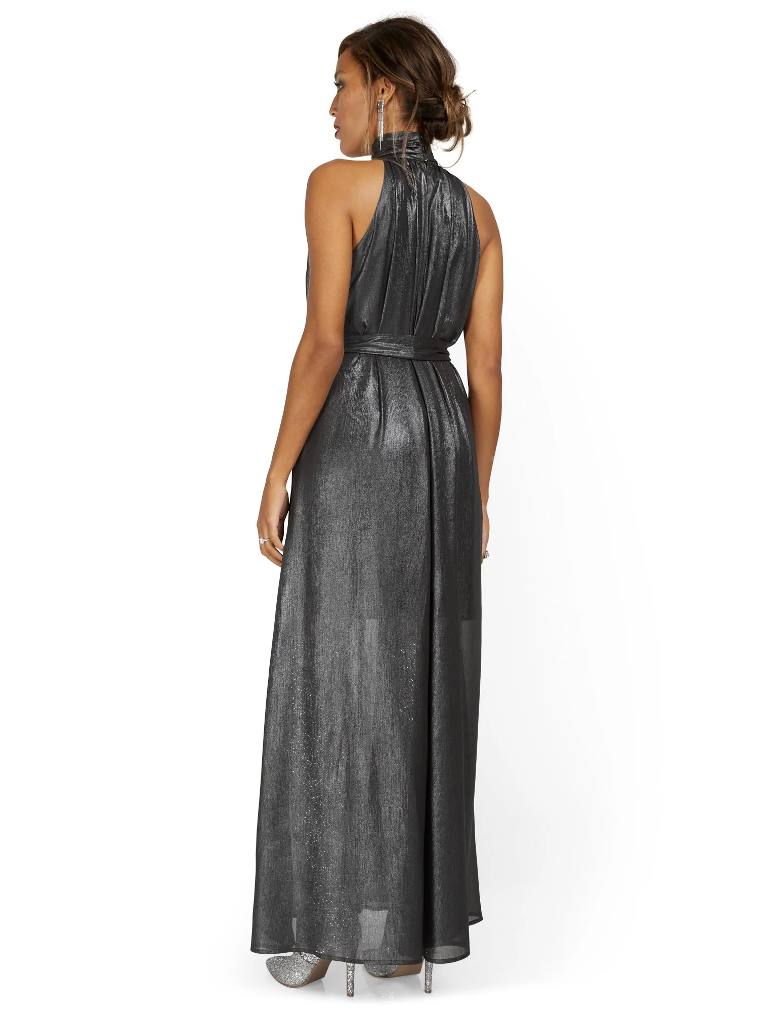 Halter Maxi Dress - Image 3