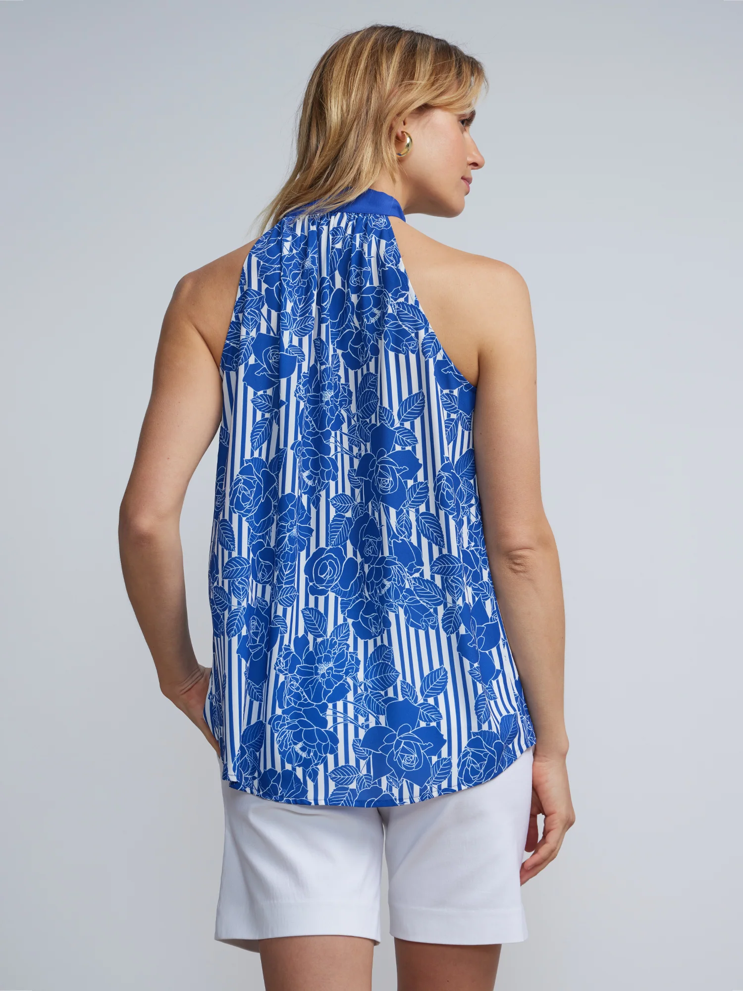 Halter Neck Printed Top - Image 3