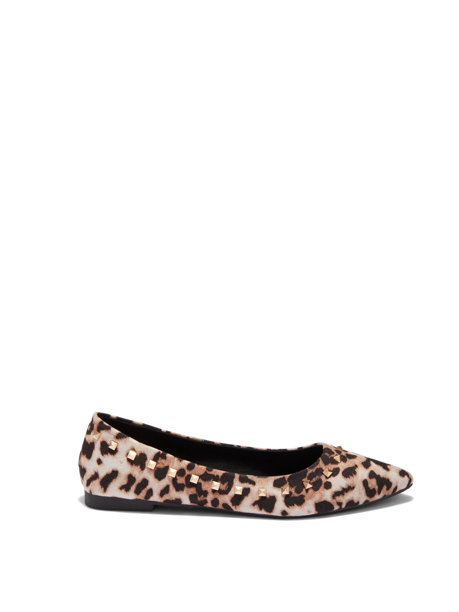 Harper Studded Flat - Leopard-Print - Image 3