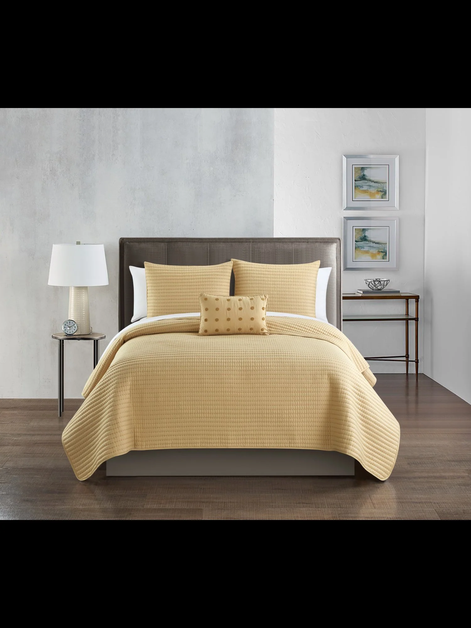 Hayden Queen-Size 4-Piece Quilt Set - NY&C x Chic Home