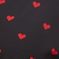 Heart-Print Tie-Front Wrap Blouse - 7th Avenue - Image 4