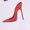 Heel-Print Ruffle-Sleeve Blouse - Image 5