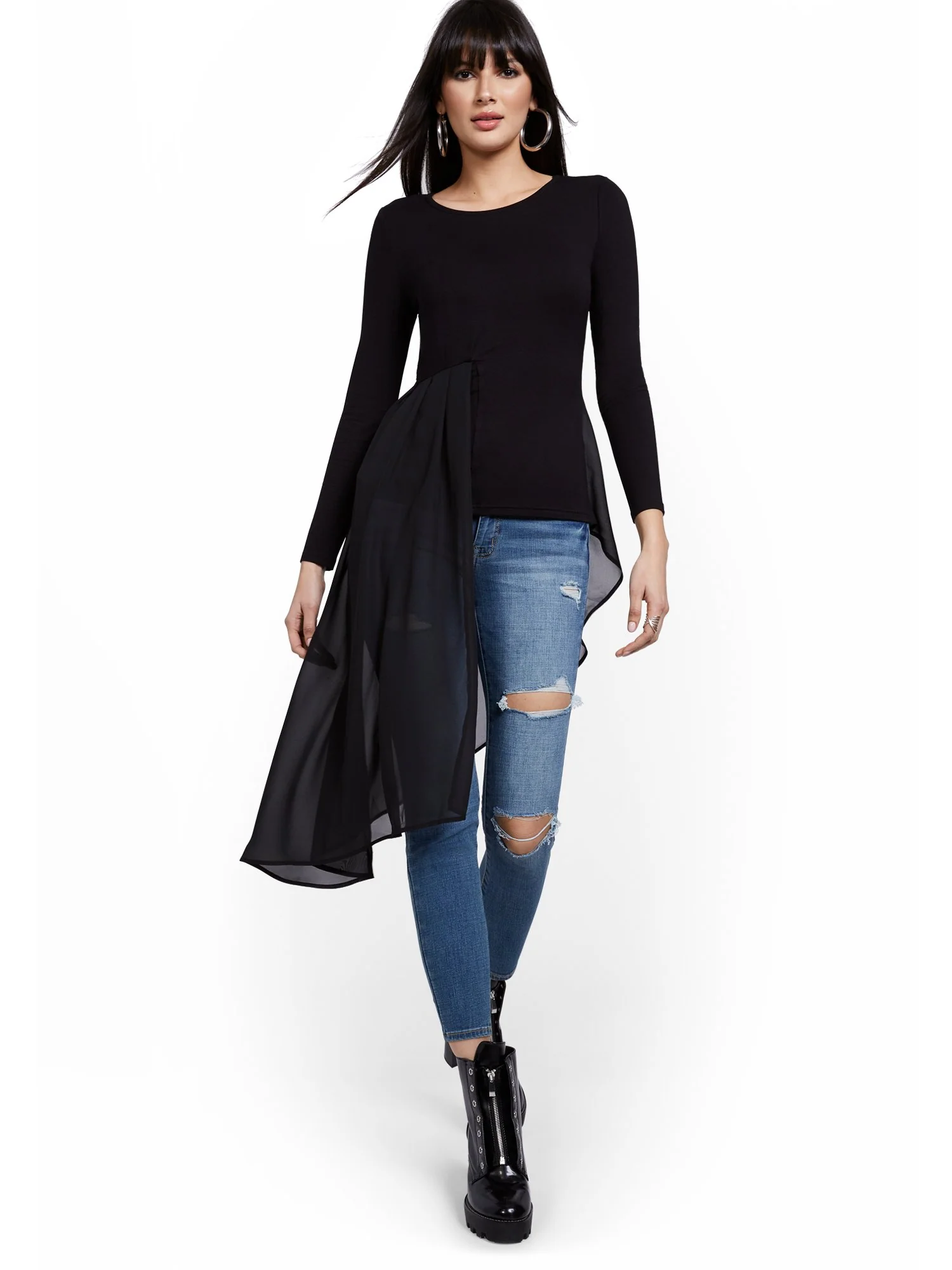 High Drama High-Low Top - Image 2