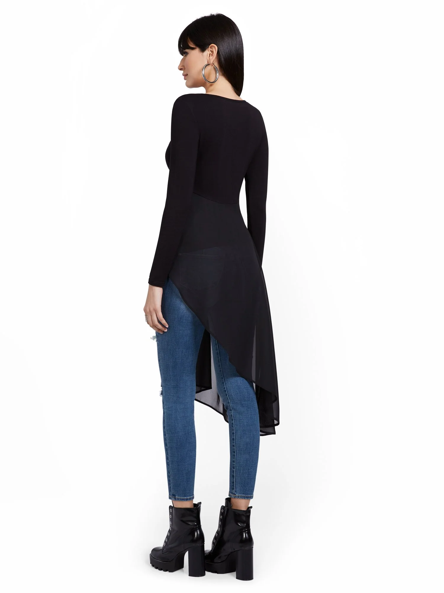 High Drama High-Low Top - Image 3