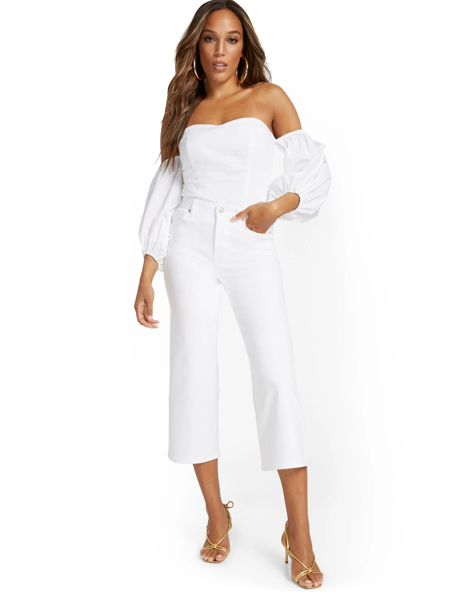 High-Waist Slimming Capri Pant - Image 4