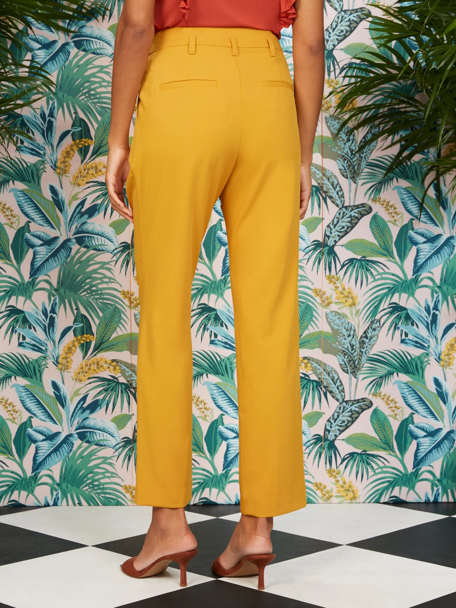 High-Waist Straight-Leg Pant - Image 3