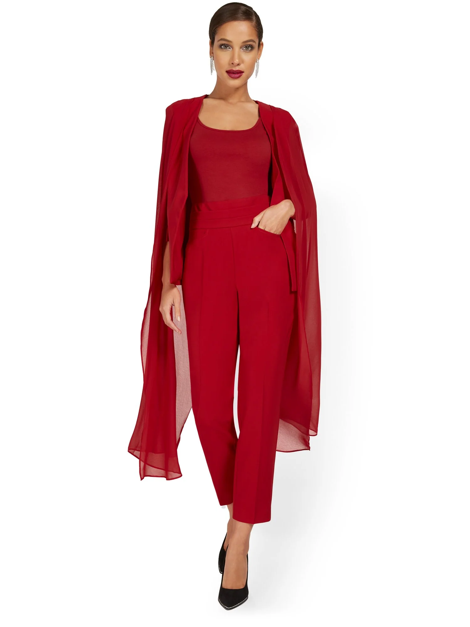 High-Waisted Ankle Pant - Image 4