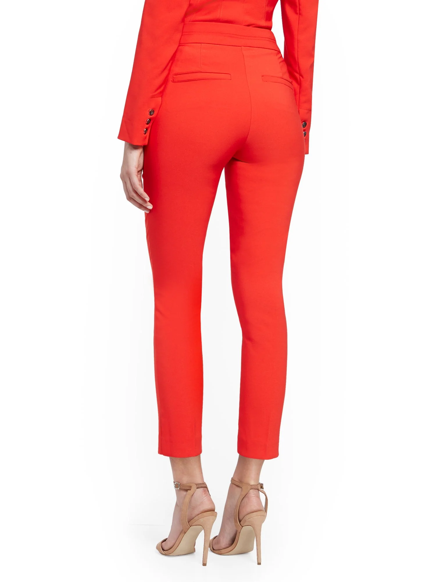 High-Waisted Ankle Pant - Two-Way Stretch - 7th Avenue - Image 3