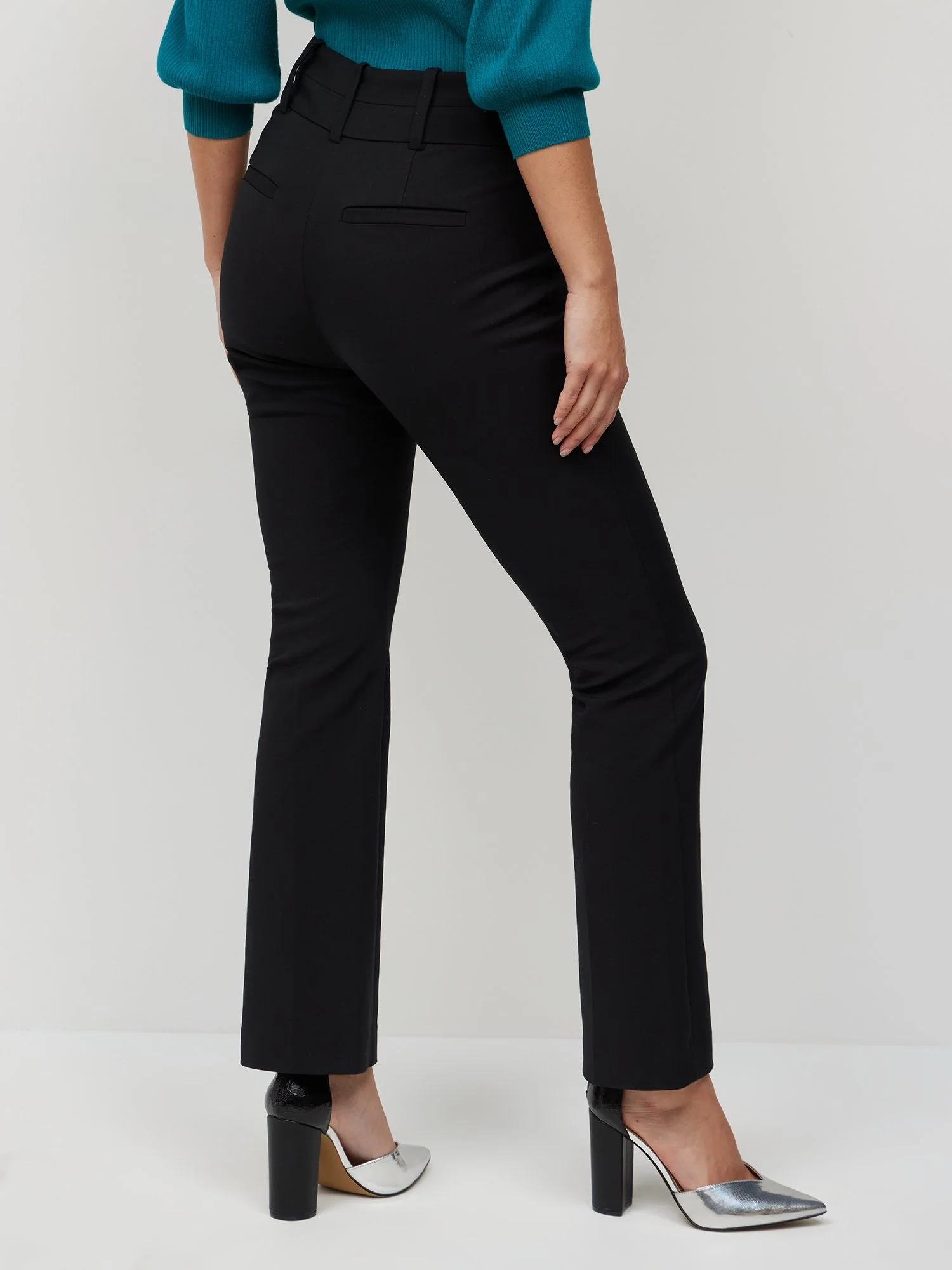 High-Waisted Bootcut Pant - All Season Stretch - Image 2