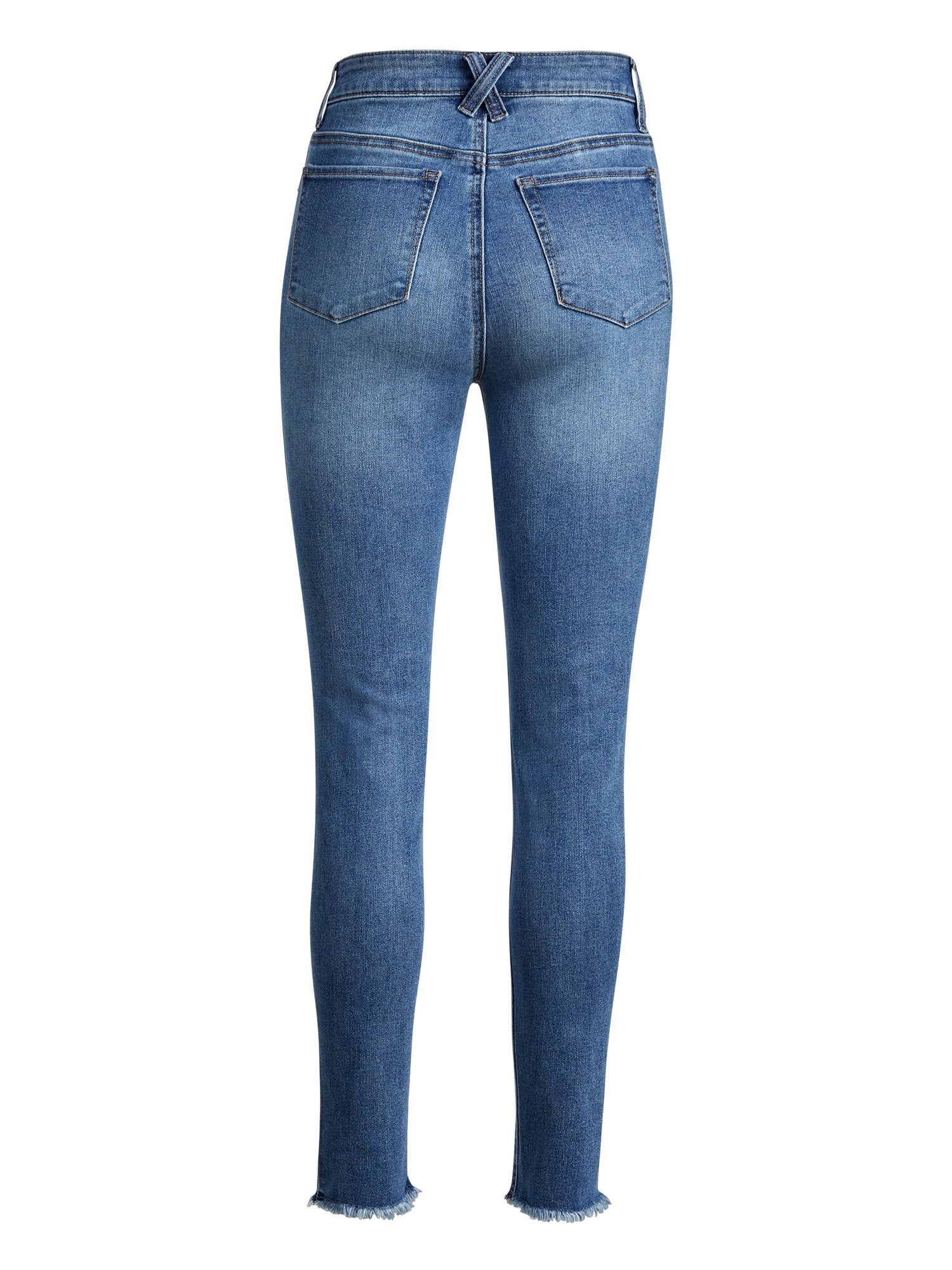 High-Waisted Button-Fly Skinny Jeans - Image 3