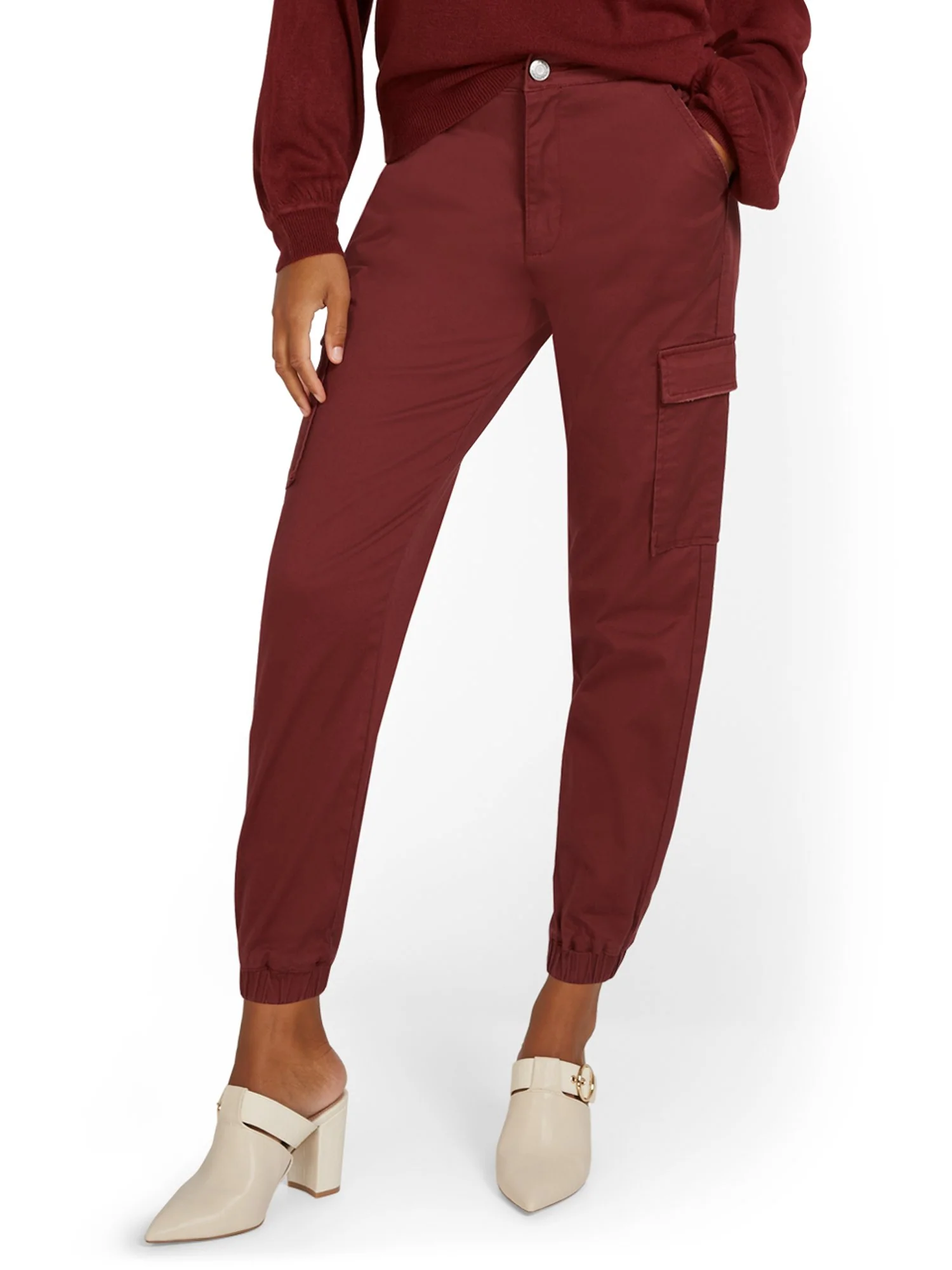 High-Waisted Cargo Jogger Pant - Image 14
