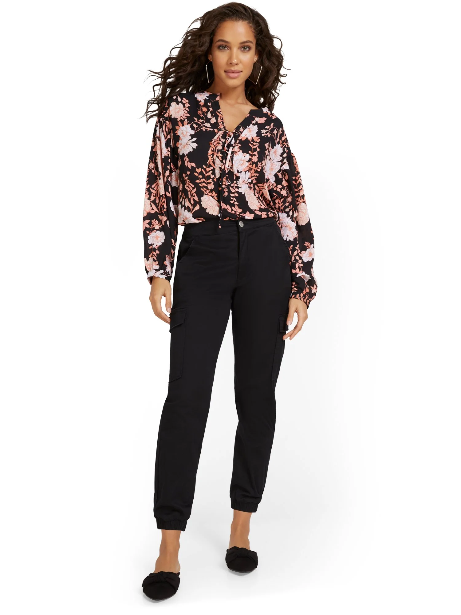 High-Waisted Cargo Jogger Pant - Image 4