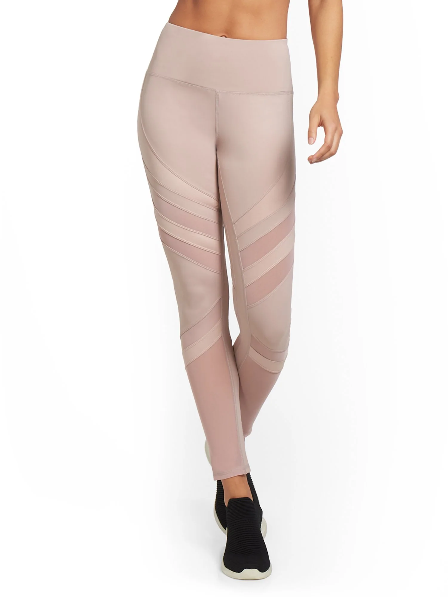 High-Waisted Diagonal Stripe Legging - Image 6