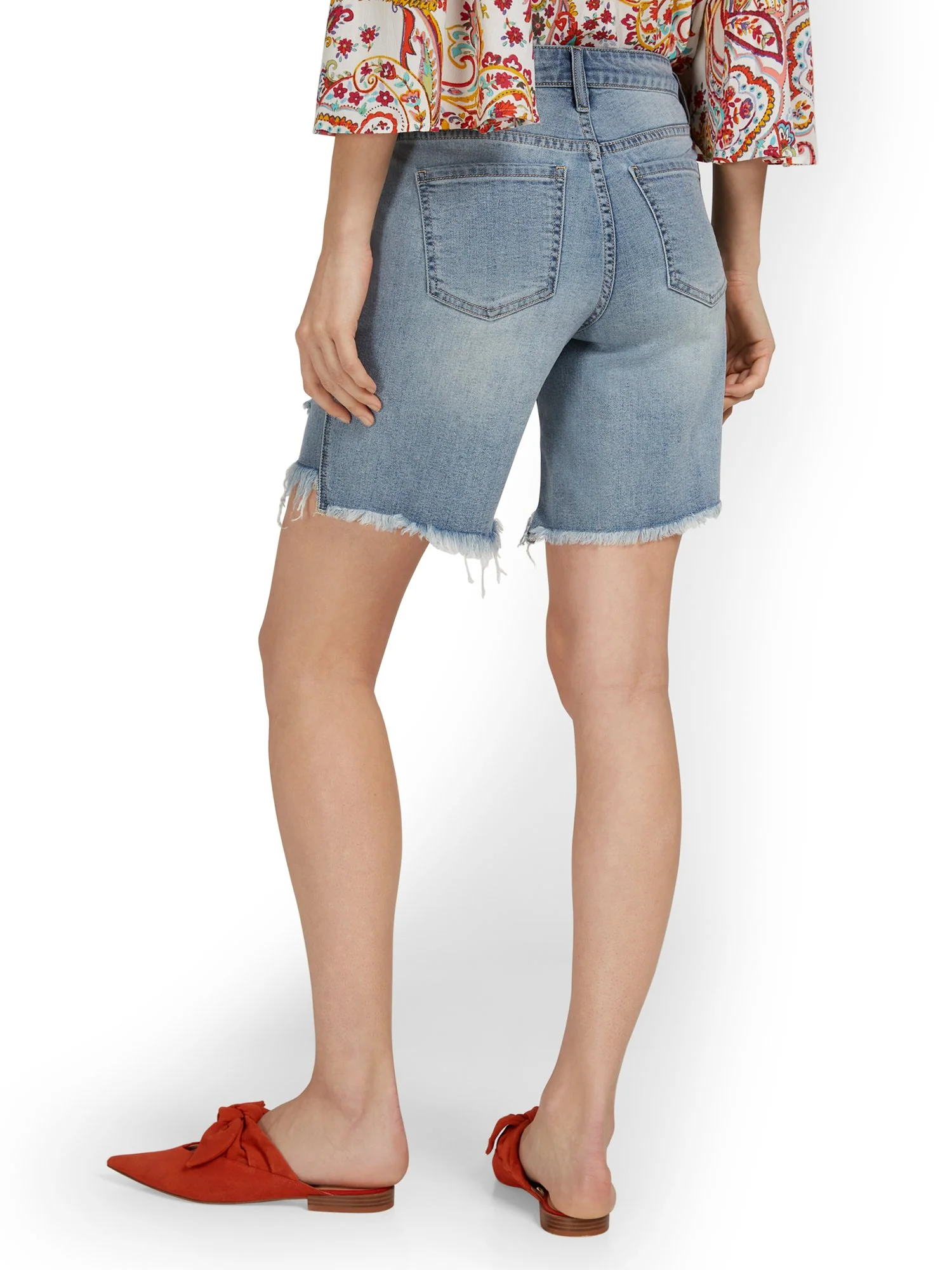 High-Waisted Dream Boyfriend 9-Inch Short - Image 3