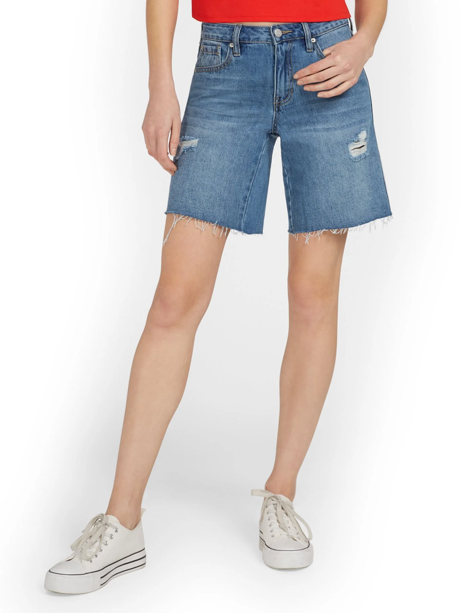 High-Waisted Dream Boyfriend 9-Inch Short