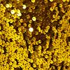 High-Waisted Gold Sequin-Front Skirt - Image 5