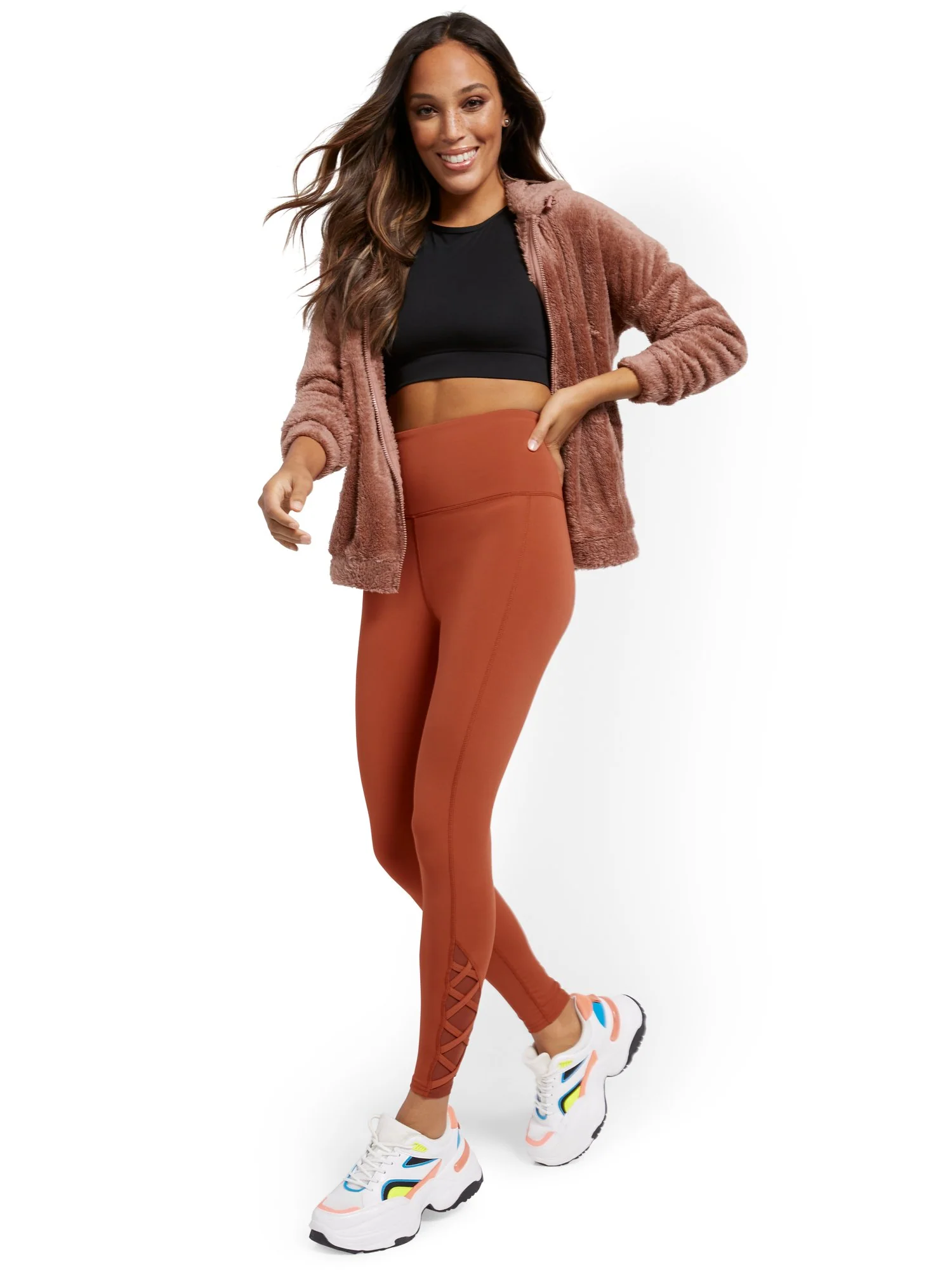 High-Waisted Lattice Legging - Image 7