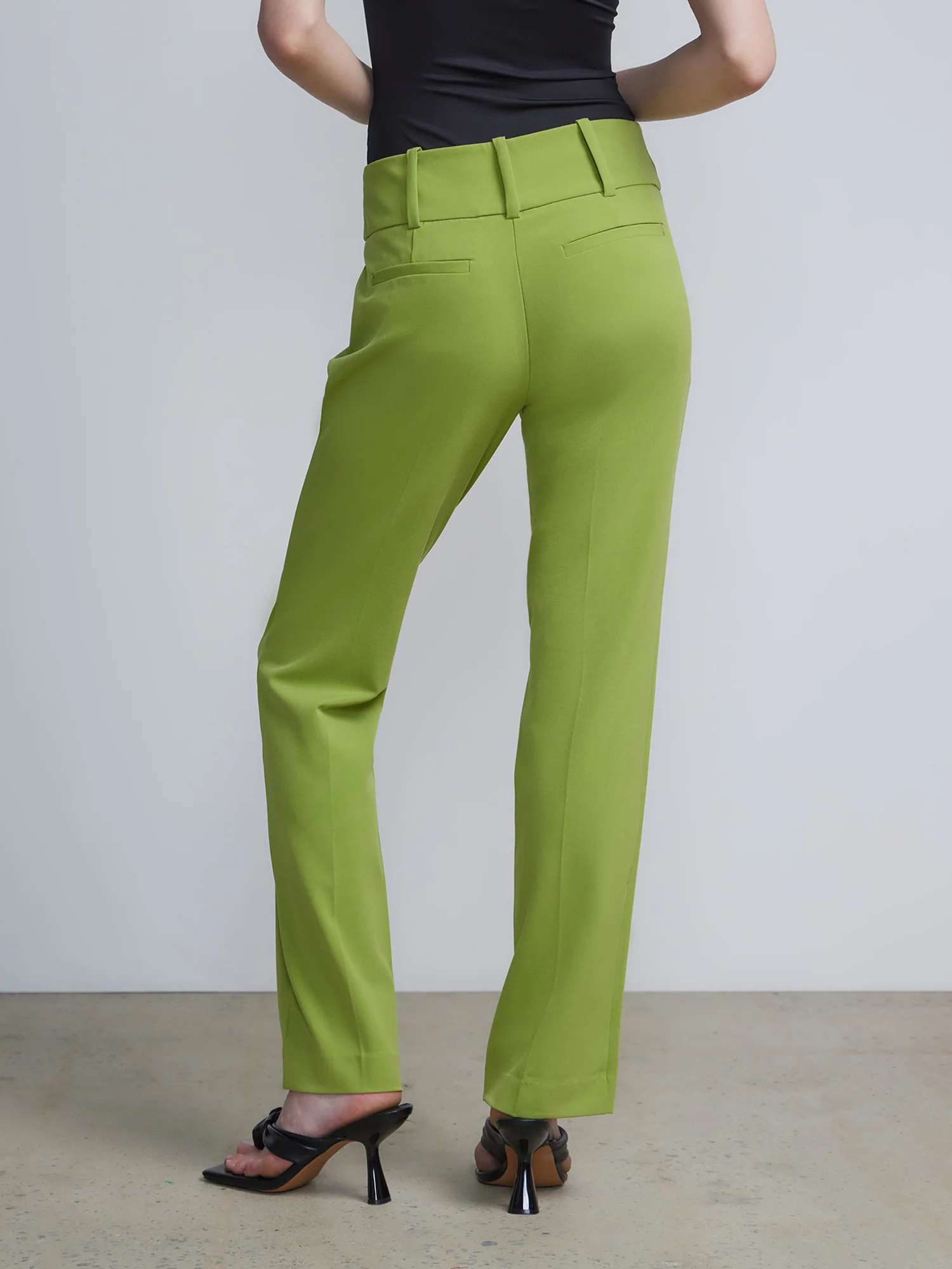 High-Waisted Modern-Fit Straight-Leg Pant - Essential Stretch - Image 19