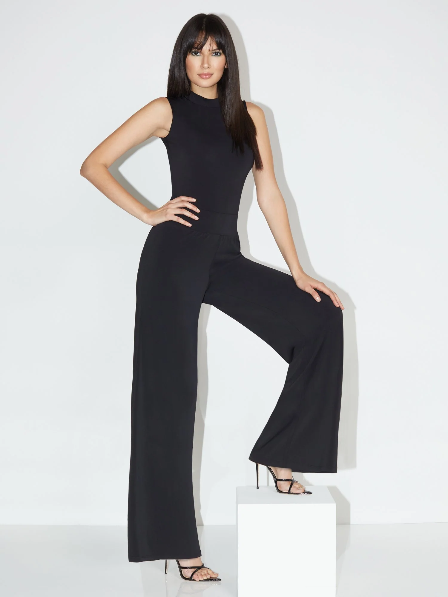 High-Waisted Palazzo Pant - NY&C Style System - Image 2