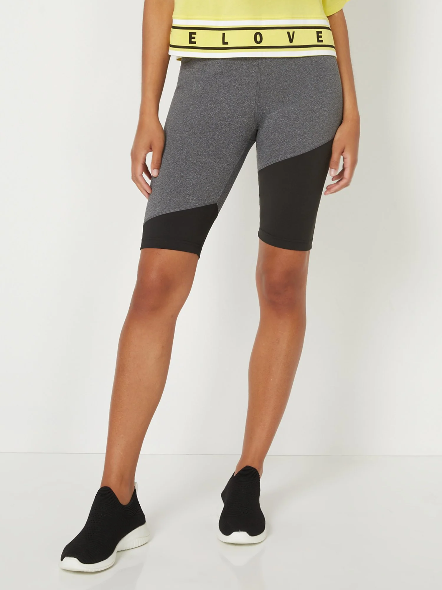High-Waisted Pocket Bike Short