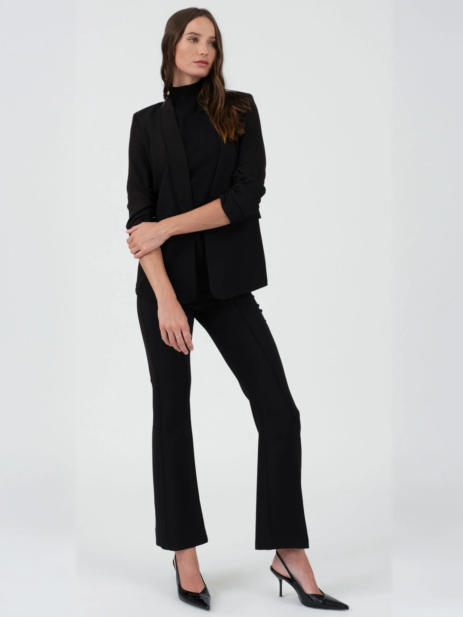 High Waisted Staright Leg Pants - Image 3