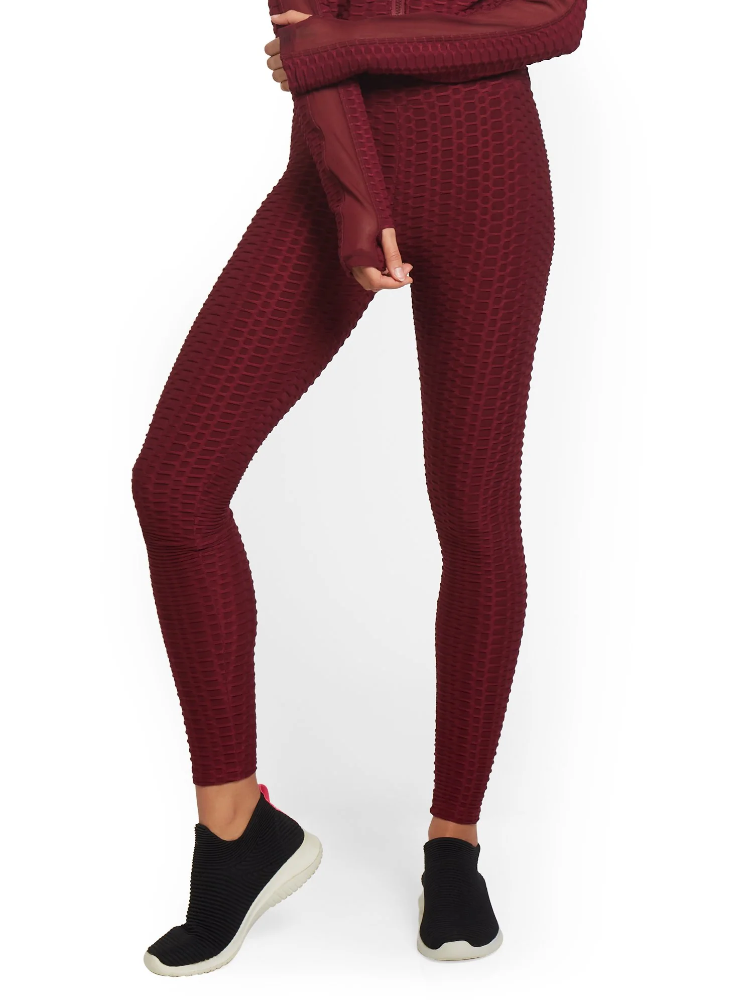High-Waisted Textured Legging - Image 8