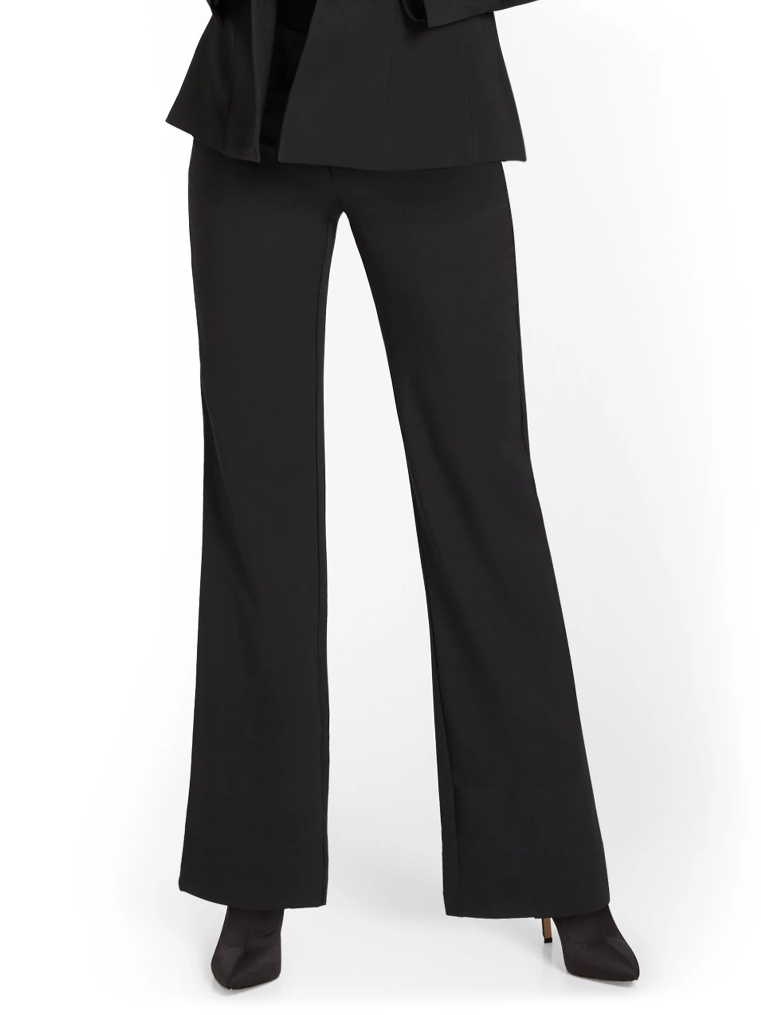 High-Waisted Wide-Leg Pant - Premium Stretch