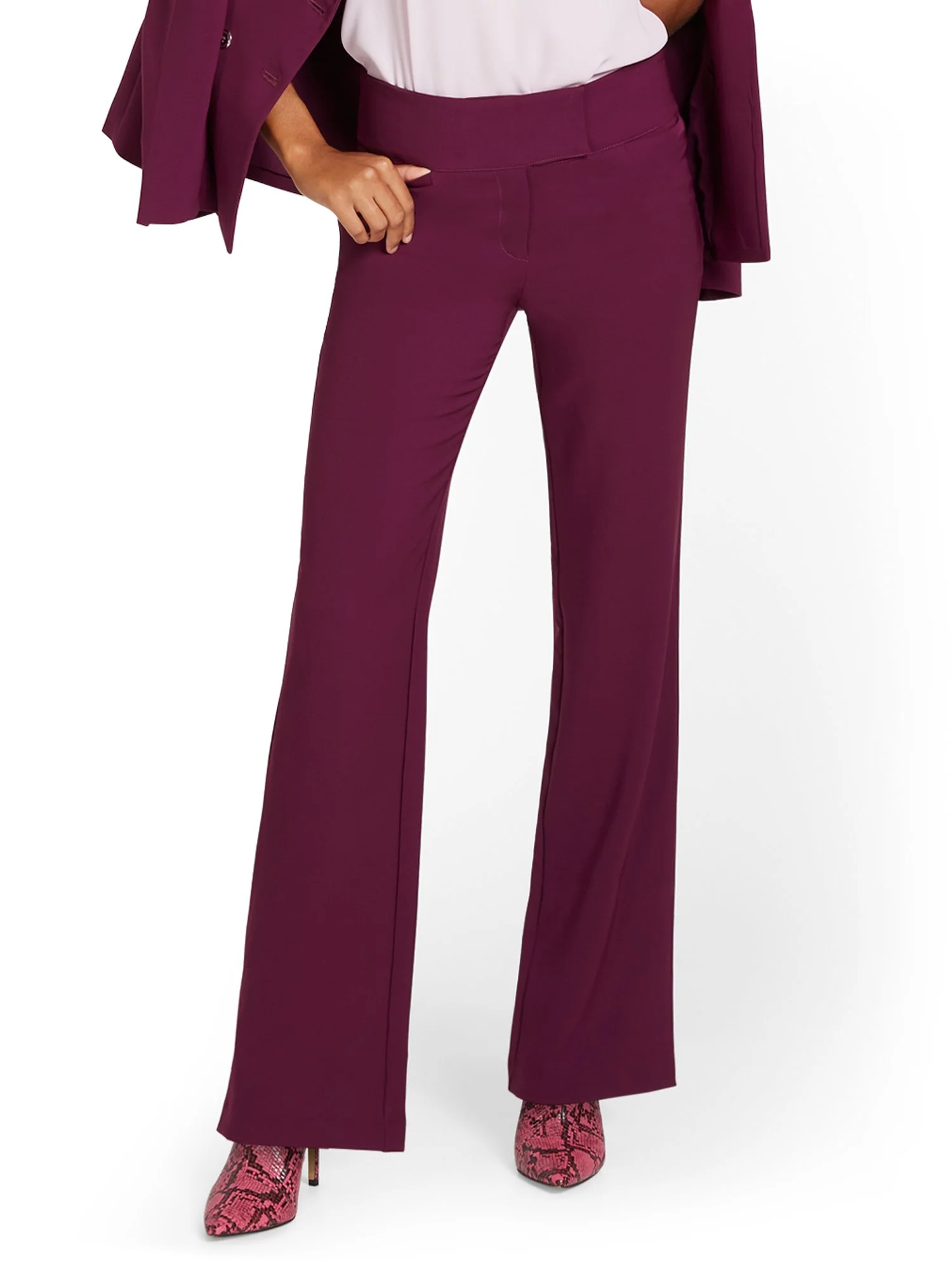 High-Waisted Wide-Leg Pant - Premium Stretch - Image 10