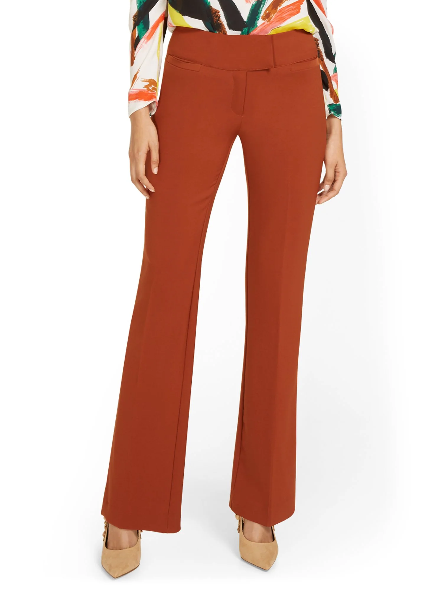 High-Waisted Wide-Leg Pant - Premium Stretch - Image 6