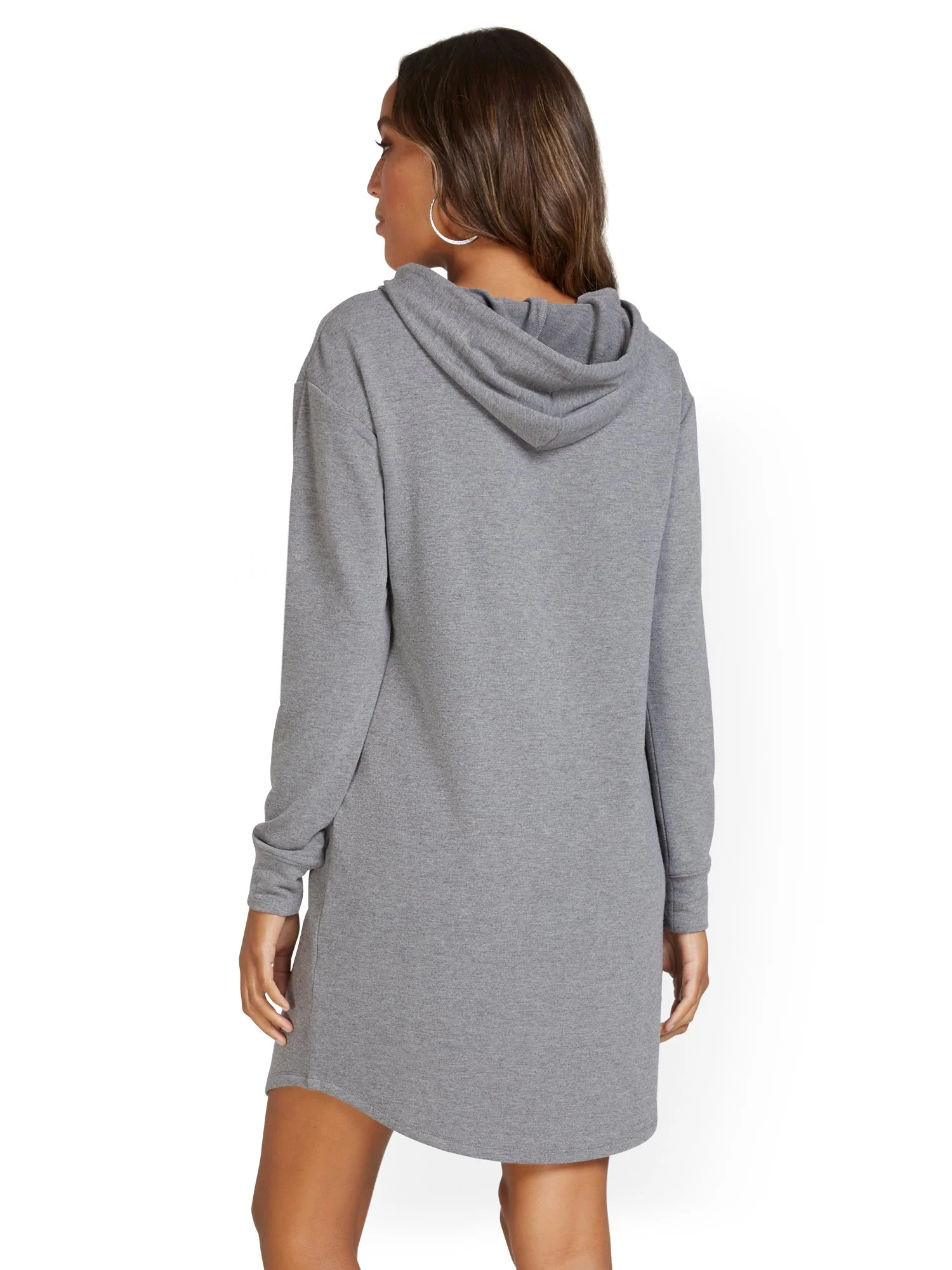 Hooded Sweatshirt Dress - Image 6