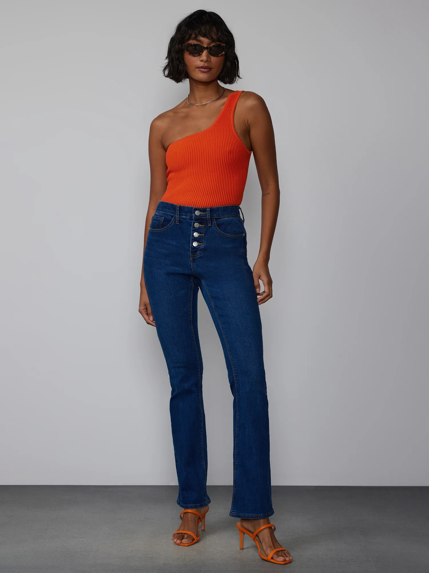 Tall Curvy High Rise Bootcut Jeans