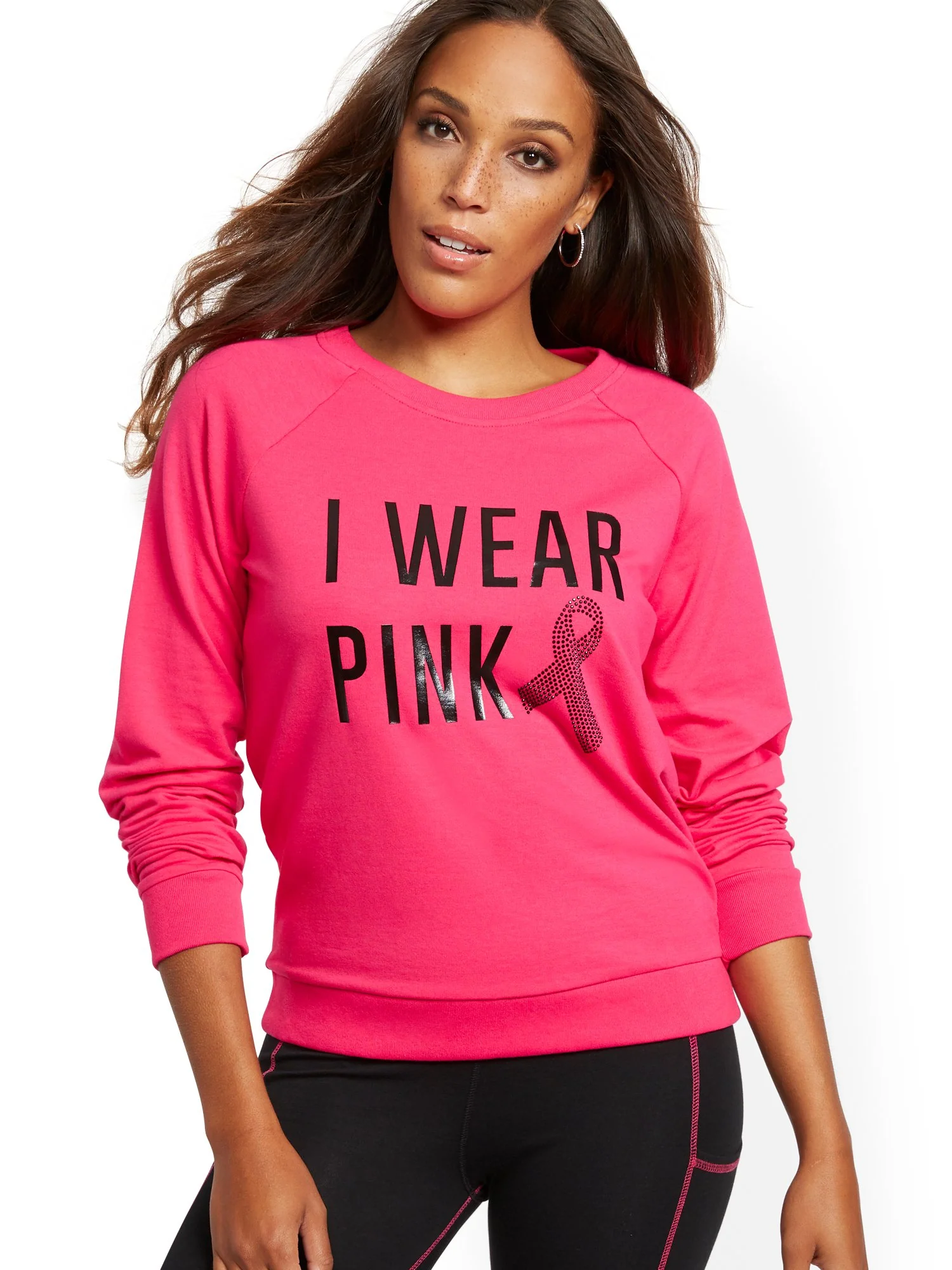 I Wear Pink Sweatshirt - Image 2