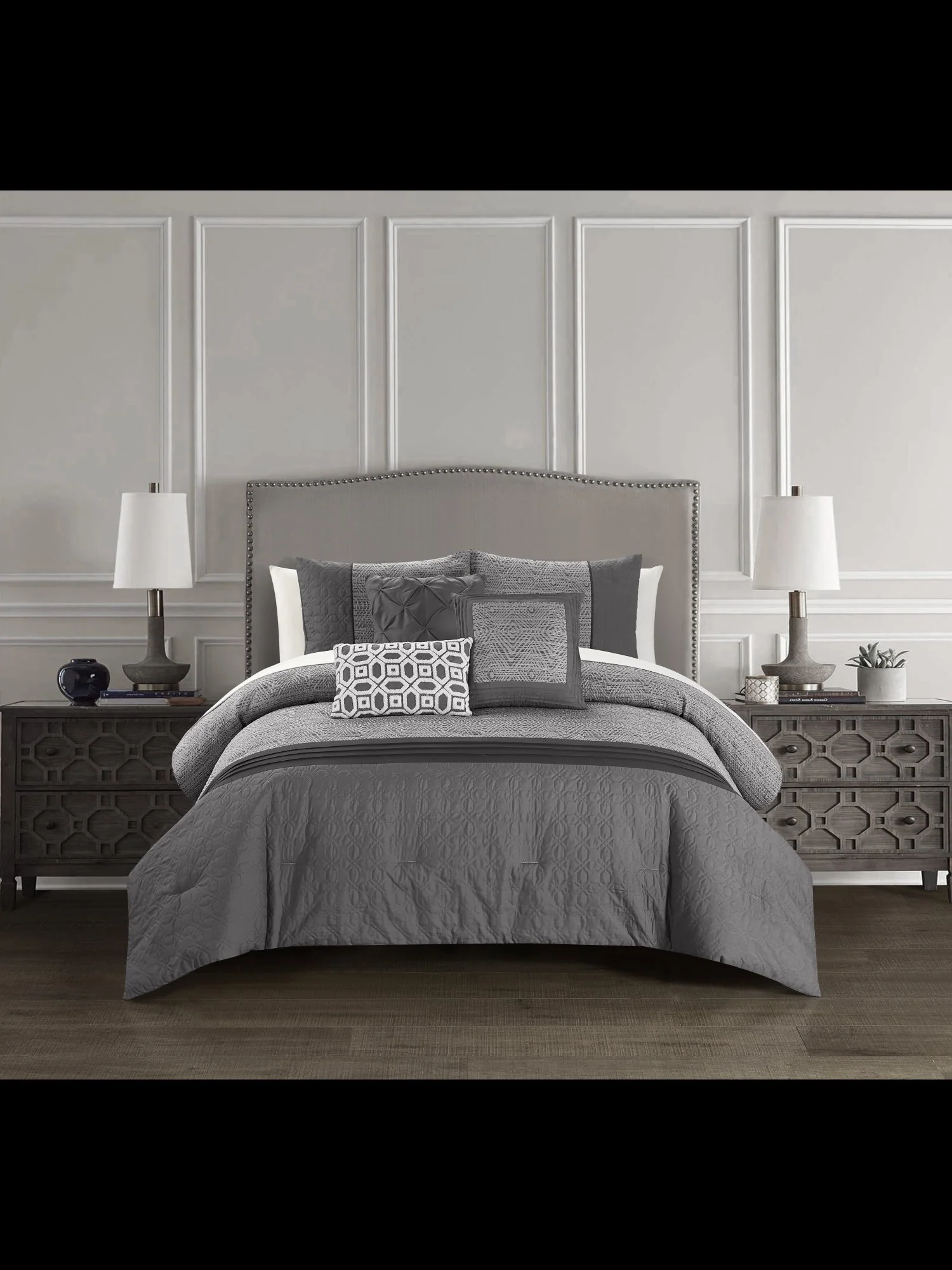 Imani King-Size 6-Piece Comforter Set - NY&C x Chic Home - Image 11